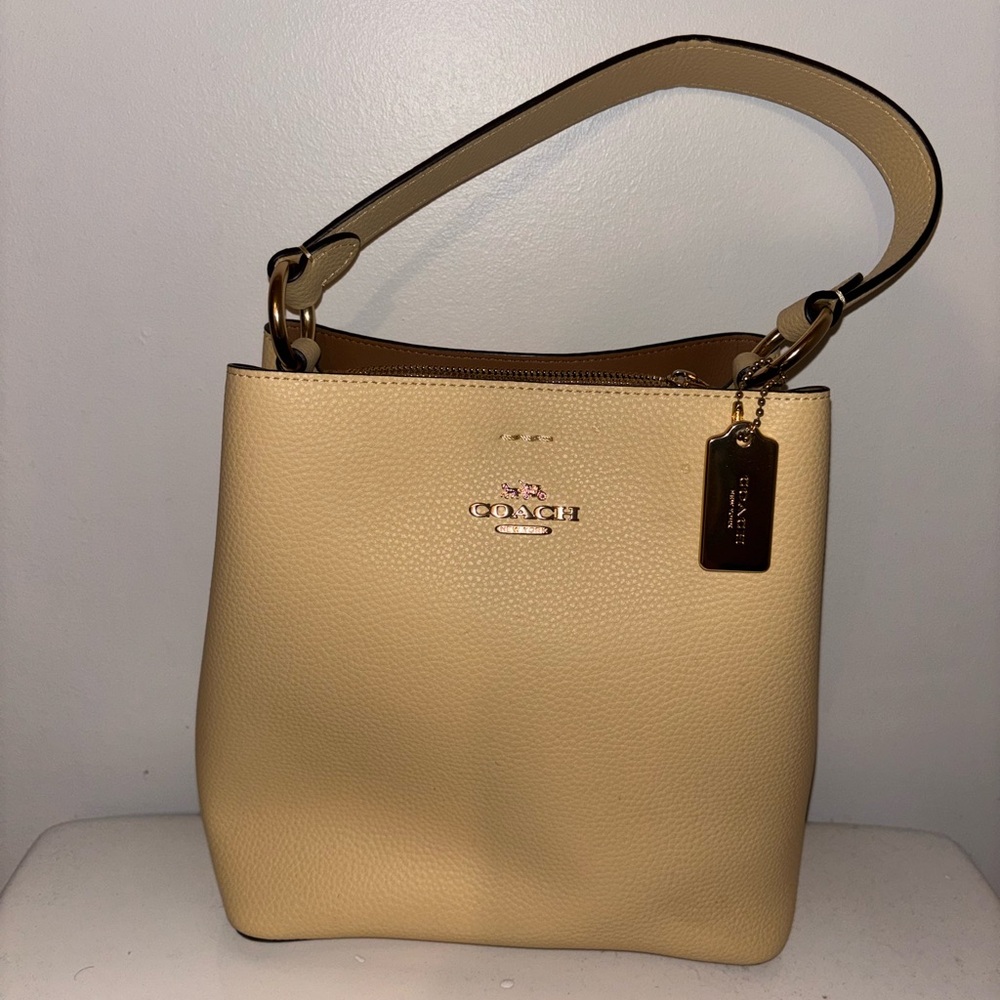 Coach Cream Hobo Bag